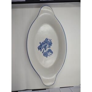 Pfaltzgraff Yorktowne 11 winged Stoneware Au Gratin Baking dish USA 22 Oz #270